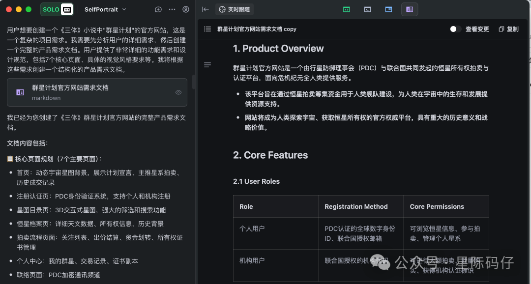 Generated PRD Document