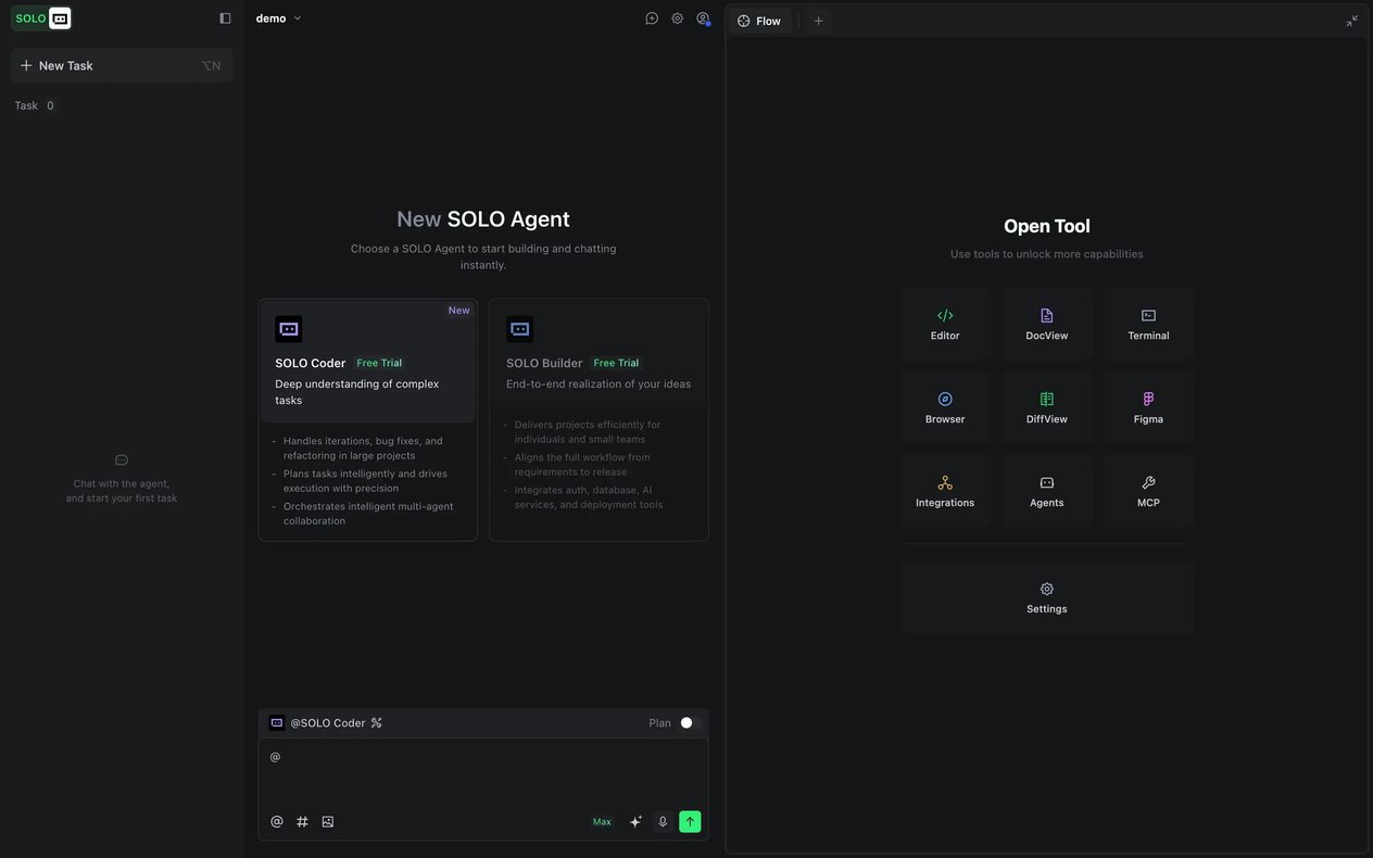 SOLO Mode UI Overview