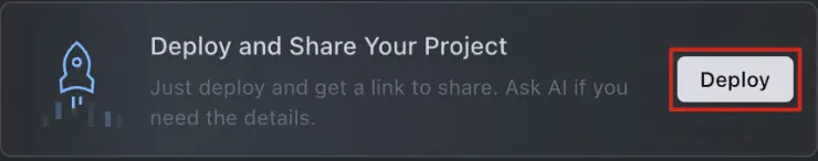 Vercel 部署启动截图 2